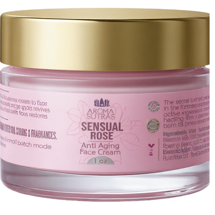 Face Cream Rose Anti Aging Blemish Soother