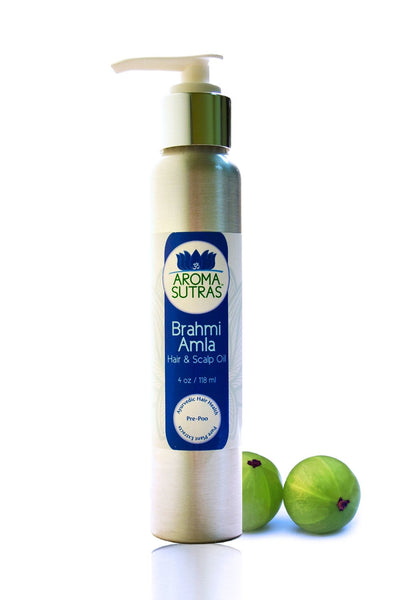 Brahmi Virgin Coconut Oil Amla & Ayurveda - STOPS Hair loss & Delays Graying