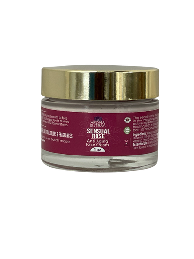 Pure Rose Face Cream Anti Aging & Skin Smoothing